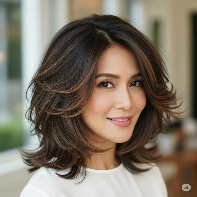 rekomendasi model rambut buat ibu yang sibuk di 2025 (Image by Gemini AI)