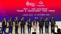 B20-G20 Dialoque: Trade and Investment Task Force, Jumat, 23 September 2022 di Labuan Bajo, NTT (Foto: Liputan6.com/Pipit I.R)