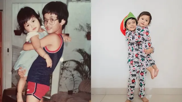 6 Potret Beda Gaya Sea Dedari dan Foto Masa Kecil Sharena, Mirip Banget