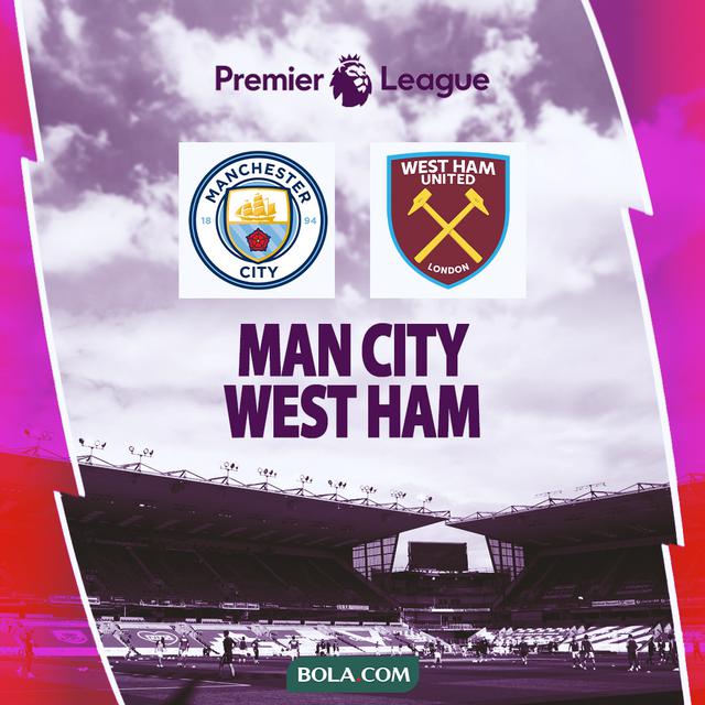 Liga Inggris - Man City vs West Ham
