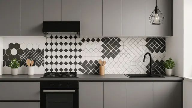 Desain Dapur Rumah Subsidi Type 36 yang Lagi Tren/Ilustrasi oleh AI