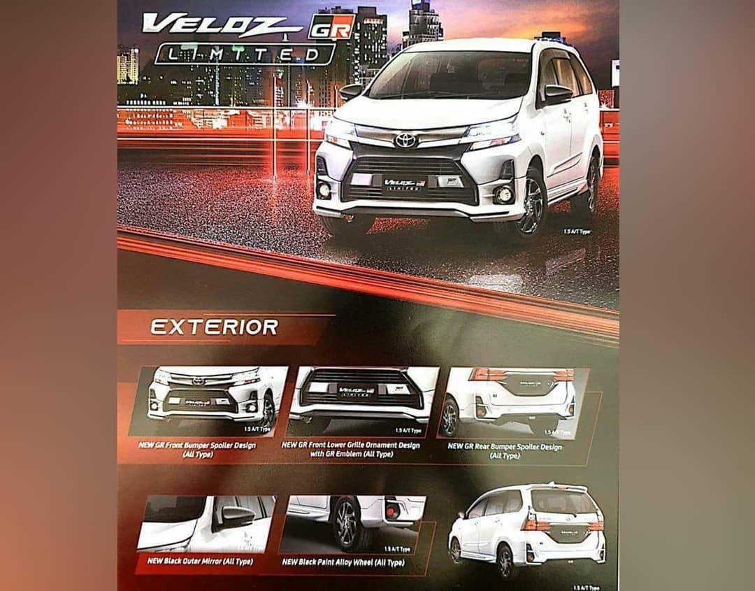 Bocoran eksterior Avanza GR (Instagram/@indra_fathan)