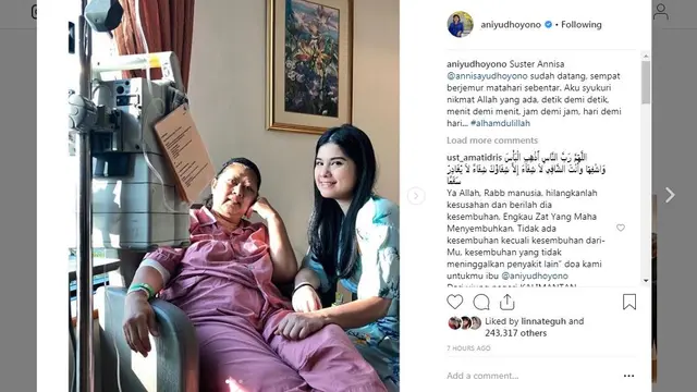 Ani Yudhoyono dan Annisa Pohan