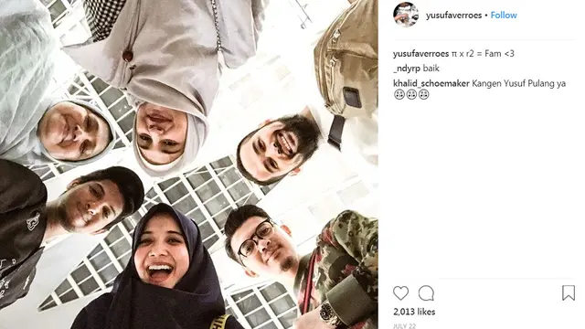 Instagram Yusuf Sungkar (Instagram/ @yusufaverroes)