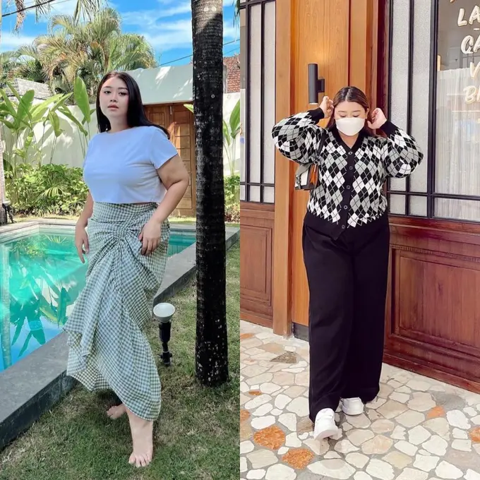 7 Model Baju untuk Orang Bertubuh Plus Size agar Terlihat Proporsional, Lihat Inspirasinya dari Clarissa Putri