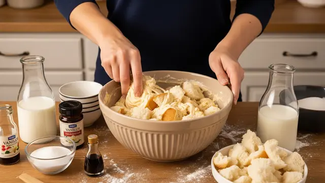 Resep Setup Roti Tawar Susu Vanila