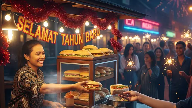Ide Jualan Malam Tahun Baru.