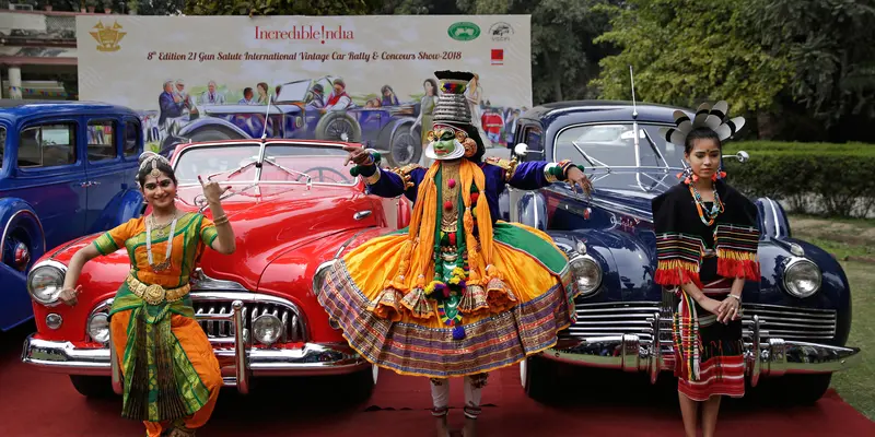 Ratusan Mobil Vintage Siap Bersaing di Reli Tahunan India
