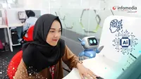 Dengan teknologi 3A, Infomedia berkomitmen untuk menjadi mitra digital terpercaya bagi pelanggan. (c) Infomedia