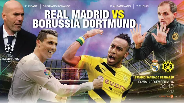 Prediksi Real Madrid Vs Borussia Dortmund