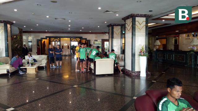 Suasana sarapan di Piala AFF U-22 2019.