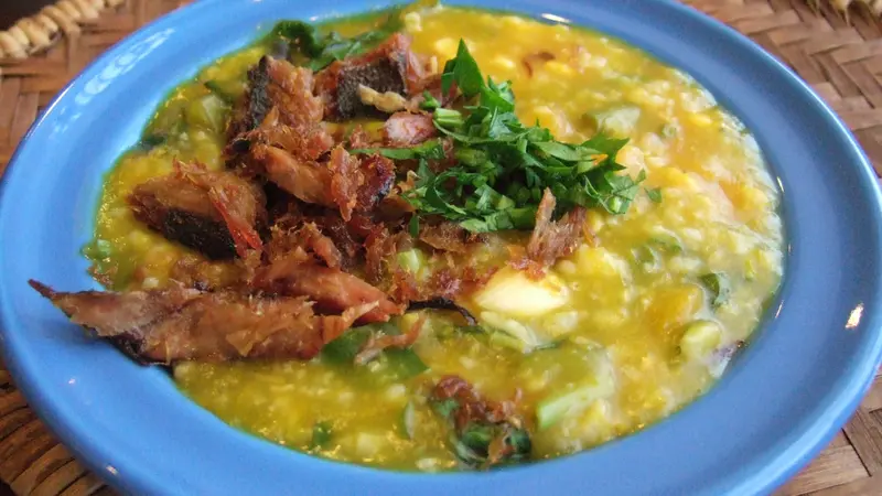 Ilustrasi Bubur Manado