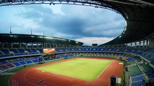 Stadion Palaran Smaarinda.