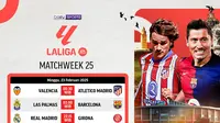 Dapatkan jadwal siaran langsung La Liga 2024/25 pekan ini di Vidio. Saksikan pertandingan-pertandingan La Liga pada pekan ini hanya di Vidio. (sum. doc. vidio.com)