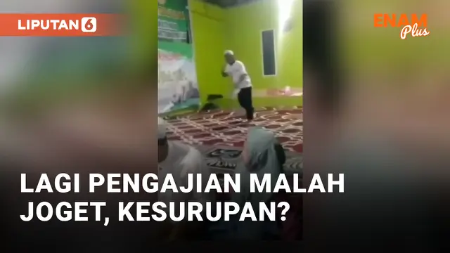 VIDEO: Viral! Lagi Pengajian Malah Joget, Netizen: Ajaran Apa Nih?