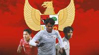 Timnas Indonesia - Ferdiansyah, Kakang Rudianto, Robi Darwis (Bola.com/Adreanus Titus)