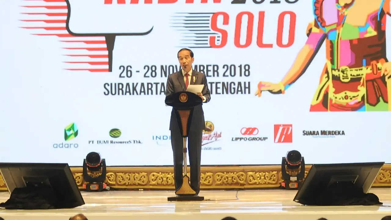 Presiden Jokowi Tutup Rapimnas KADIN 2018