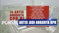 Sebanyak 14 artis lolos jadi anggota DPR RI periode 2019-2024. Siapa saja?