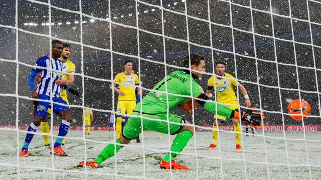 Hertha Berlin Menang 1-0 di Bawah 0 Celcius
