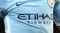 Manchester City akhiri kerja sama dengan Nike? (AFP/Anthony Devlin)