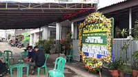 Rumah Afwan di daerah Cibinong, Bogor, ramai didatangi para sahabatnya. Afwan merupakan pilot Sriwijaya Air yang menjadi korban dalam kecelakaan pesawat di Kepulauan Seribu.  (Liputan6.com/Achmad Sudarno)