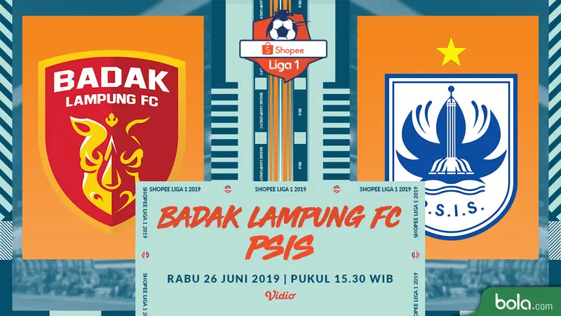 Perseru Badak Lampung FC Vs PSIS Semarang