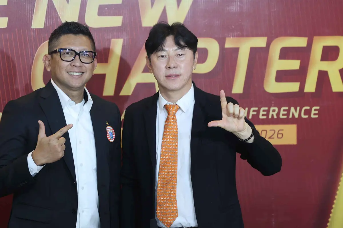 Resmi, Shin Tae-yong Latih Persija Jakarta