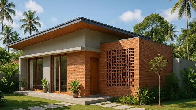 Ide Model Rumah Tinggi 4 Meter/Ilustrasi gambar oleh AI