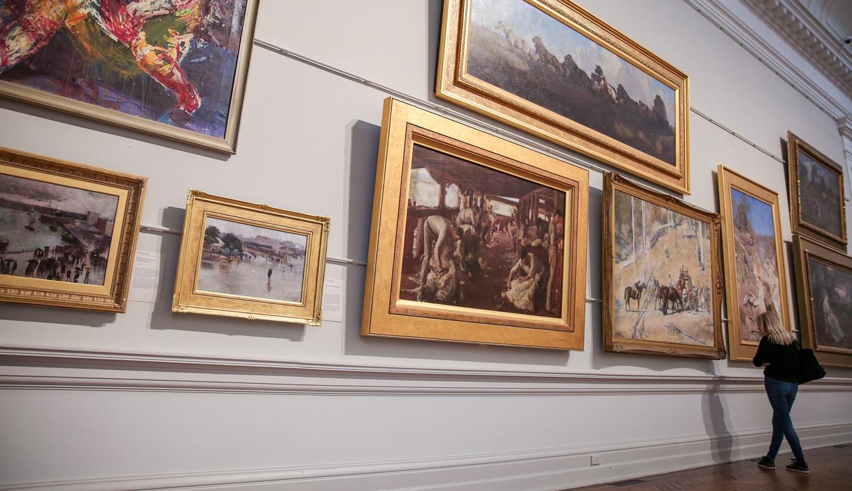 Foto Galeri Seni New South Wales Di Sydney Kembali Dibuka Global Liputan6 Com