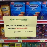 Fatwa MUI mengenai aktivitas yang mendukung Israel dalam penyerangan Gaza Palestina dinyatakan Haram membuat sejumlah produk dihindari oleh masyarakat Indonesia (dok: @txtdarionlshop)
