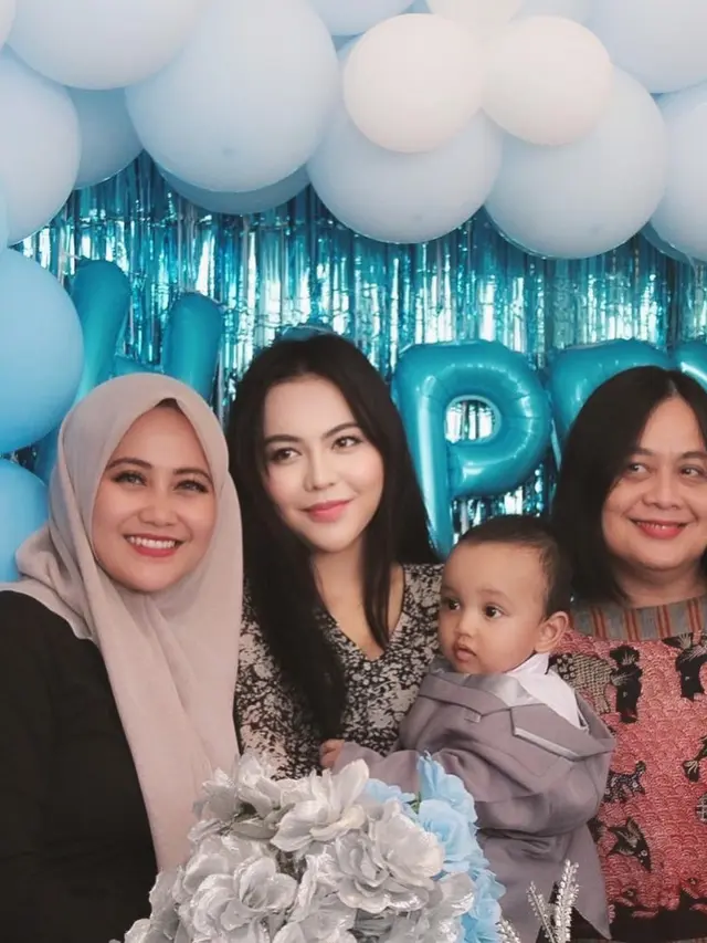 Ingin Anaknya Jadi Pesepak Bola, Ini 7 Momen Ulang Tahun Anak Ratu Rizky Nabila
