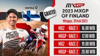 Link Live Streaming MXGP 2023 Finlandia di Vidio, Minggu 30 Juli 2023. (Sumber : dok. vidio.com)