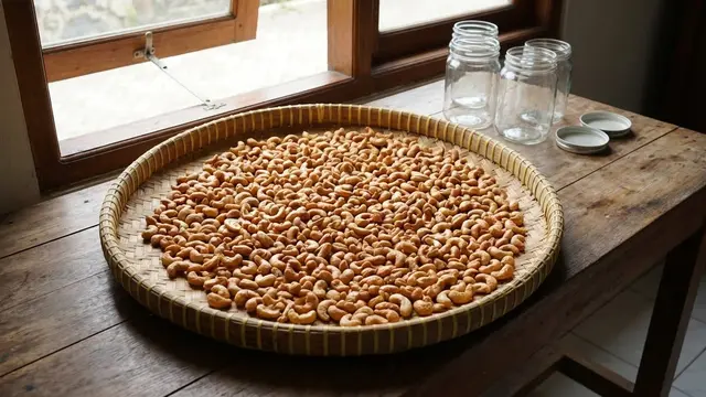 Cara Goreng Kacang Mede Tahan Lama dan Anti Pahit