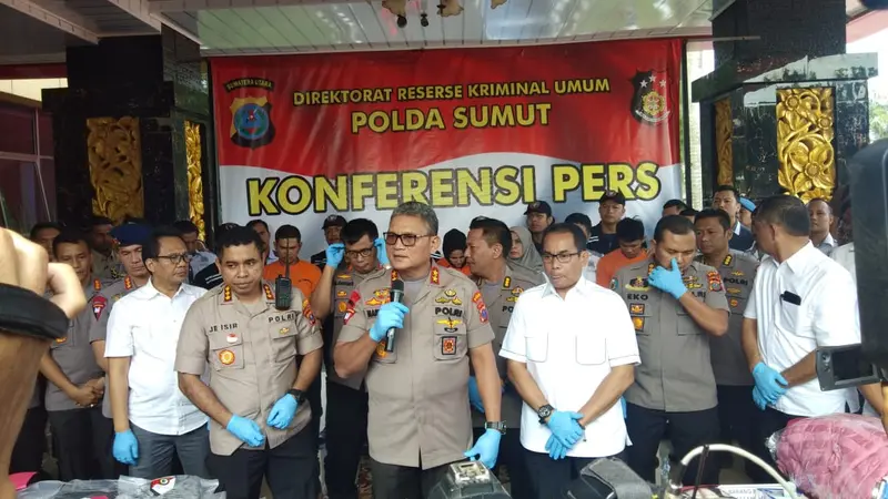 Kepala Kepolisian Sumatera Utara (Kapolda Sumut), Irjen Pol Martuani Sormin