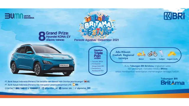 BRI Kembali Gelar Pengundian Program BritAma FSTVL