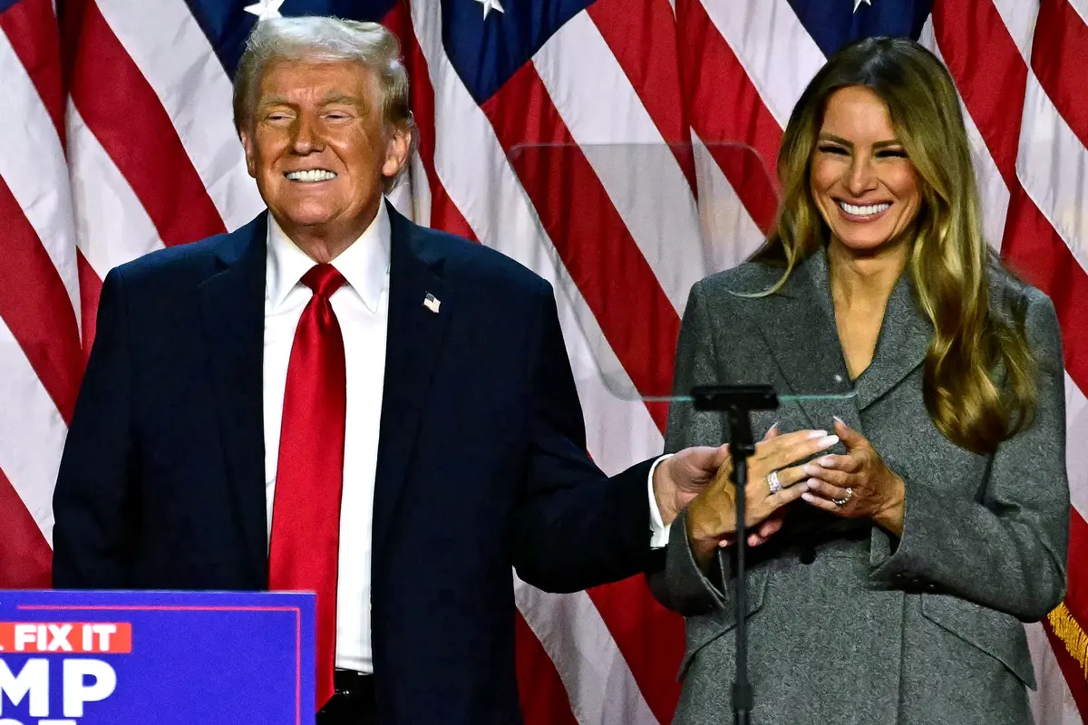 Donald dan Melania Trump