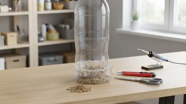Cara Membuat Tempat Pakan Ayam Otomatis dari Botol Bekas