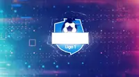 Logo Liga 1 2021/2022 berganti warna menjadi biru dari sebelumnya oranye. (Instagram/@liga1match)