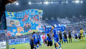 Persib Bandung meraih juara BRI Super League 2025/2026 setelah bermain 0-0 melawan Persijap Jepara di Stadion Gelora Bandung Lautan Api, Bandung, Jawa Barat, Sabtu (23/5/2025) sore. (Bola.com/Bagaskara Lazuardi)