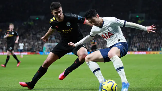 Tottenham Hotspur Hajar Manchester City 2-0