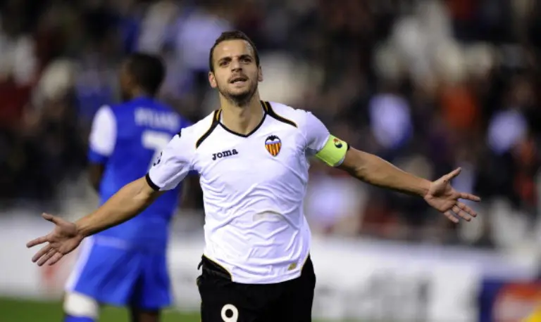 Striker Valencia, Roberto Soldado (AFP/Jose Jordan)