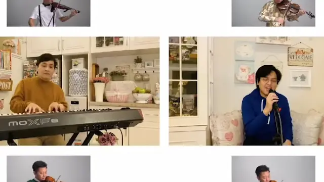 Duet Konser Virtual Yovie and His Friend (Sumber: Surya Citra Televisi/Youtube)