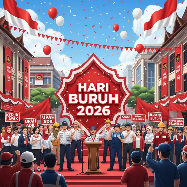 Hari Buruh 2026 (Gemini AI)