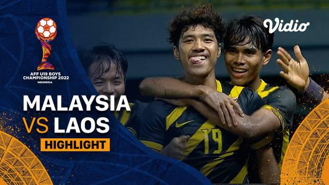 Berita video highlights pertandingan final Piala AFF U-19 antara Timnas Malaysia U-19 kontra Timnas Laos U-19 yang digelar di Stadion Patriot Candrabhaga, Jawa Barat, Jumat (15/7/2022) malam hari WIB.
