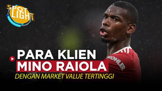 Berita video spotlight kali ini membahas tentang empat klien Mino Raiola yang mempunyai nilai pasar tertinggi saat ini.