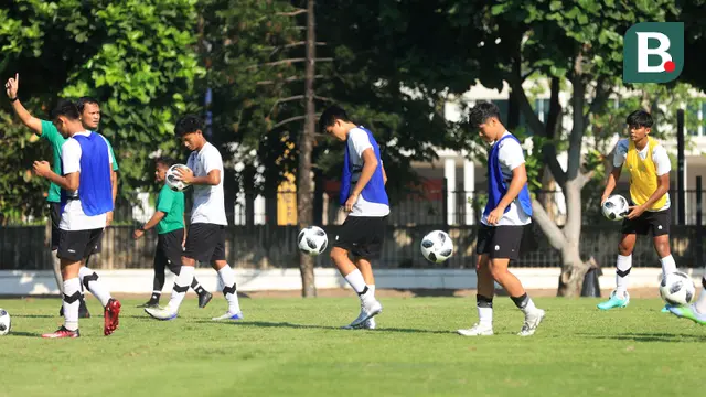 Latihan Timnas Indonesia U-17