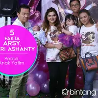 5 Fakta Arsy, Putri Ashaty Peduli Anak Yatim. (Foto: Nurwahyunan, Desain: Nurman Abdul Hakim/Bintang.com)