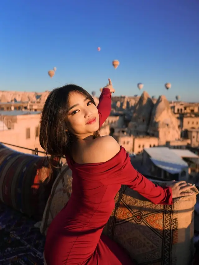 Potret Fuji di Cappadocia (Sumber: Instagram/fuji_an)