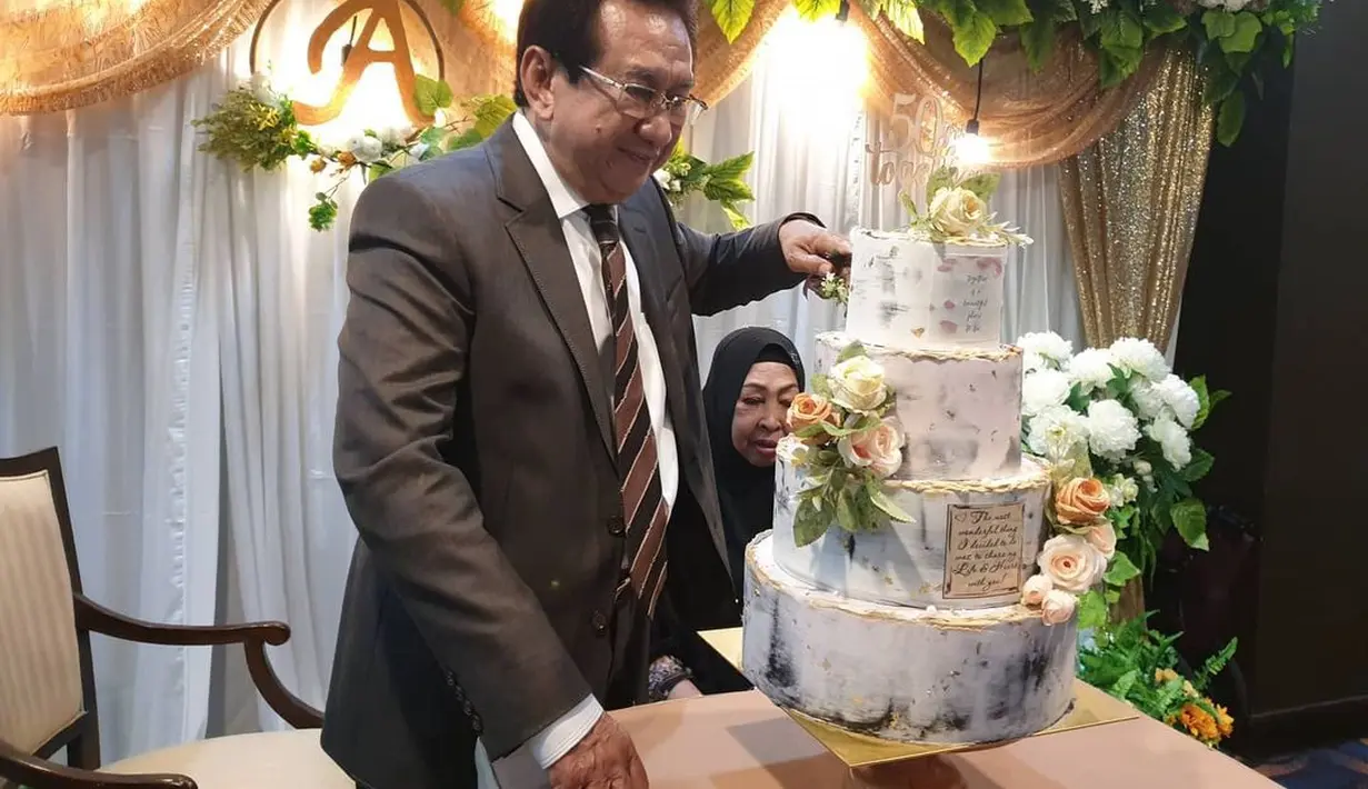 Anwar Fuady dan Farida Cosim (Instagram/fuady_47)