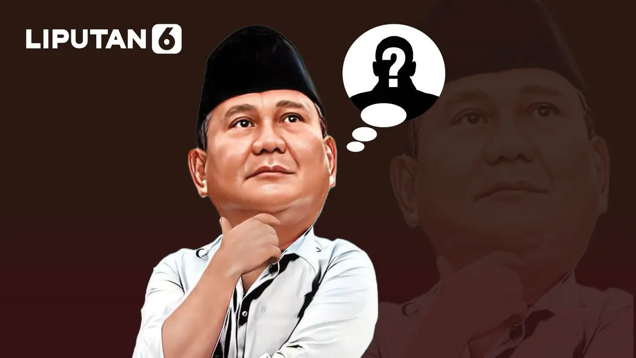 Banner Infografis Teka-Teki Cawapres Pendamping Prabowo